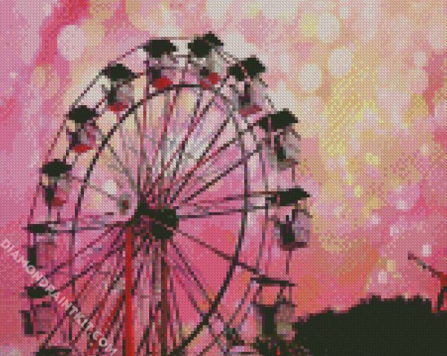 Carnival Ferris Wheel diamond painting
