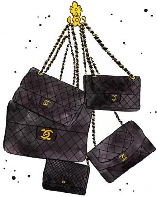 Chanel Handbags diamond painting