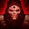 Diablo Game Skull diamond painting