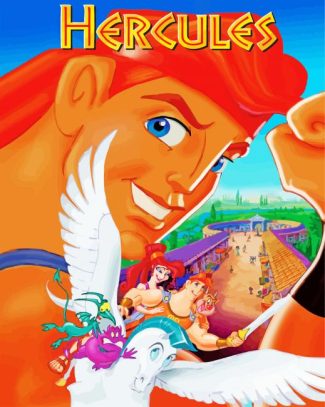 Disney Animation Hercules diamond painting