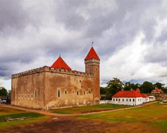 Estonia Kuressaare Castle diamond painting