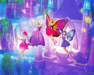 Fairy Barbie Princesses diamond painting