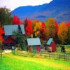 Fall In Vermont diamond painting