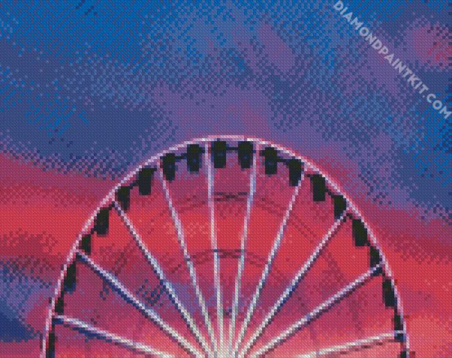 Ferris Wheel diamond painting