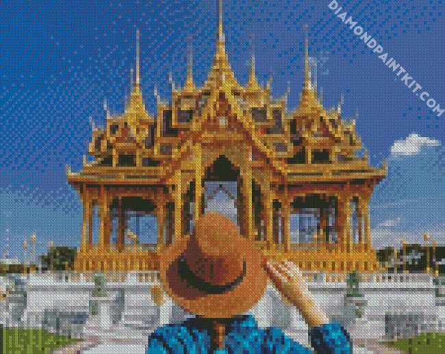 Follow Me To Bangkok Thailand diamond painting