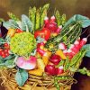 Fresh Vegetables Basket diamond painting