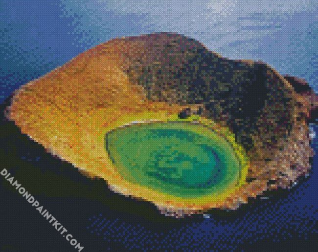 Galapagos Island diamond painting