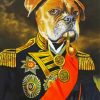 General Dog diamond painting