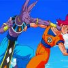 Goku And Beerus diamond painting