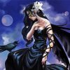 Gothic Witch diamond painting