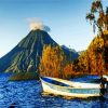 Guatemala Lake Atitlan Landscape diamond painting
