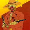Gunslinger Zombie diamond painting