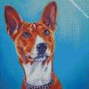 Basenji Dog Head Art diamond painting