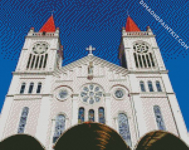 Our Lady Of Atonement Cathedral Baguio diamond painting
