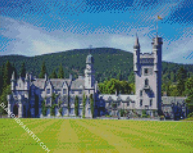 Scotland Balmoral Castle diamond painting