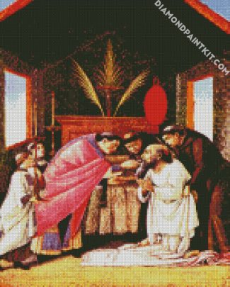 The Last Communion Of Saint Jerome By Botticelli diamond painting