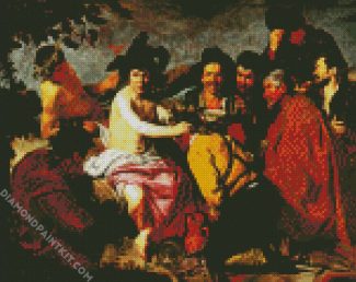 The Triumph Of Bacchus By Diego Velazquez diamond painting