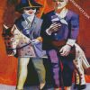 The Artist And His Wife By Beckmann diamond painting