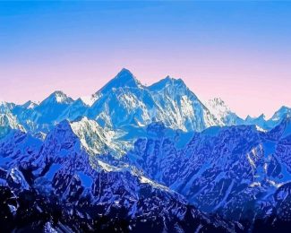 Himalayas Mountains diamond painting