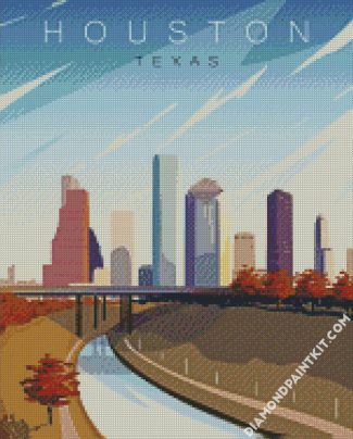 Houston Texas diamond painting