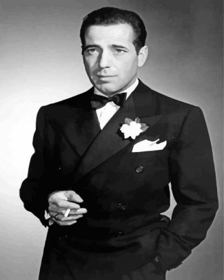 Humphrey Bogart diamond painting