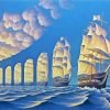Illusion Sail Ships diamond painting
