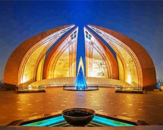 Islamabad Pakistan Monument Museum diamond painting