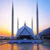 Islamabad Faisal Mosque diamond painting