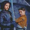 Jon Snow And Arya Stark diamond painting