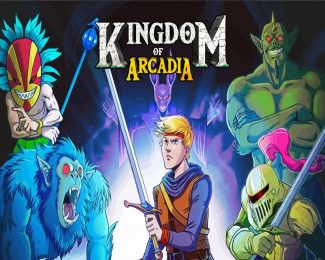Kingdom Of Arcadia Video Game diamond painting