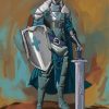 Knight Armor Art diamond painting