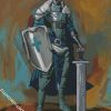 Knight Armor Art diamond painting