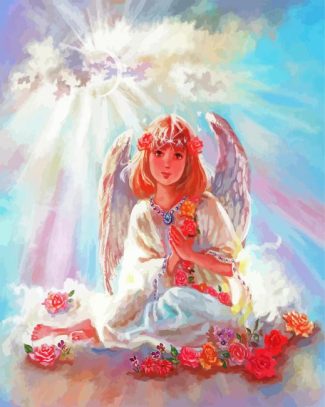 Little Angel Girl diamond painting