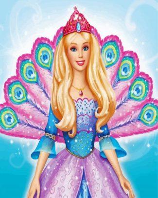 Magical Barbie diamond painting