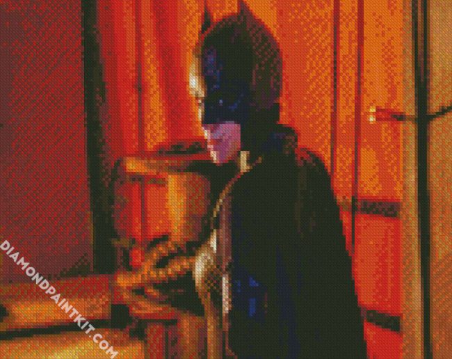Masked Batwoman Heroine diamond painting