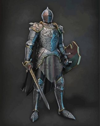 Medieval Armor diamond painting