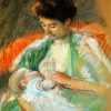 Mother Rose Nursing Her Child diamond painting