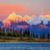 Mount Denali Alaska diamond painting