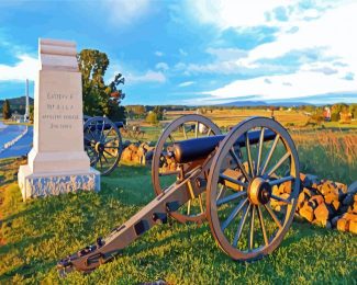 National Military Park Gettysburg diamond painting