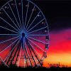 Night Ferris Wheel diamond painting