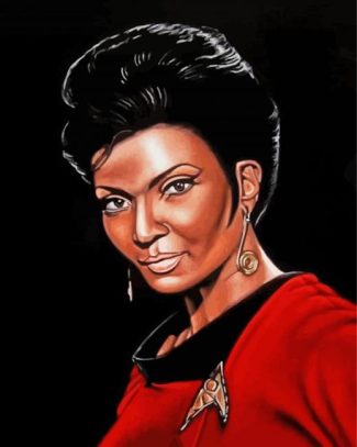 Nyota Uhura Star Trek Illustration diamond painting