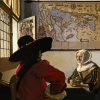 Officer And Laughing Girl By Vermeer diamond painting