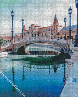 Plaza De Espana Canal diamond painting