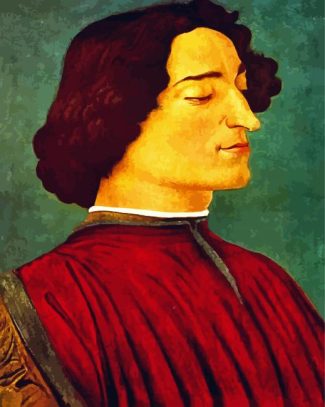 Portrait Of Giuliano De Medici By Botticelli diamond painting