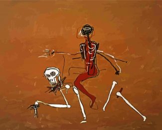 Riding With Death By Jean Michel Basquiat diamond painting
