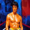 Rocky Balboa Boxer diamond painting