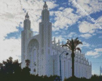 Sacred Heart Cathedral Casablanca diamond painting