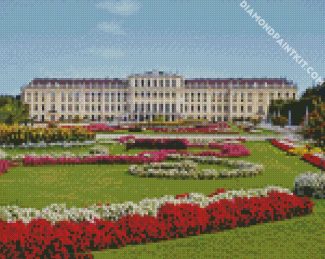Schonbrunn Palace Wien diamond painting
