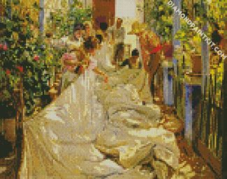 Sewing The Sail By Sorolla diamond painting