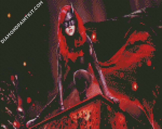 Strong Batwoman diamond painting